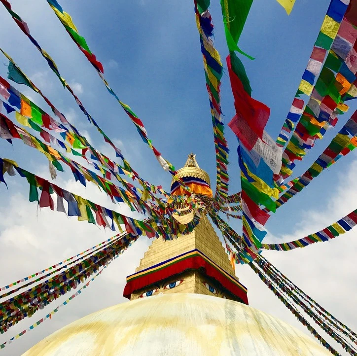traveling to Nepal with kids - kathmandu stupa