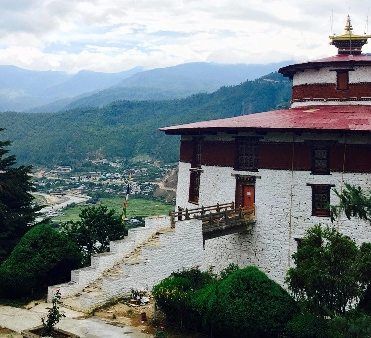 Bhutanese museum. Visit Bhutan with kids - you won't be disappointed.