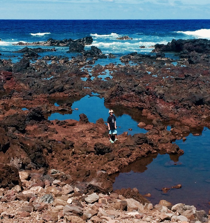 hike on  easter island