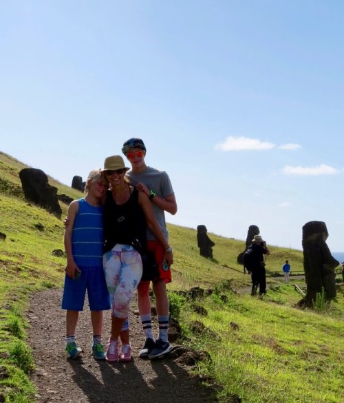 Visit easter island with kids family
