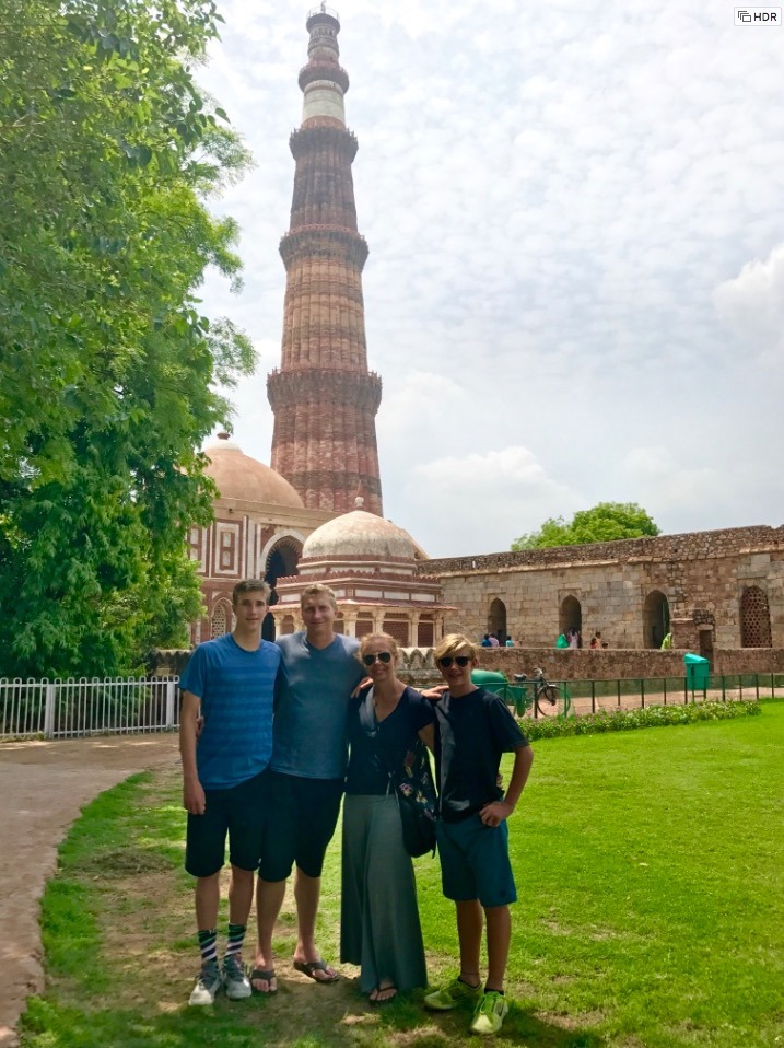 Delhi, India with your children