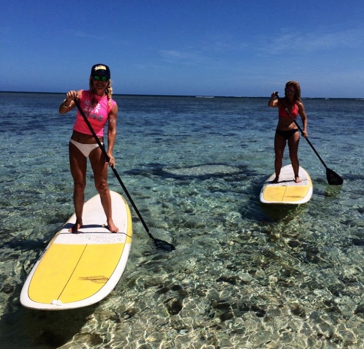 Tavarua Island resort FIji with friends