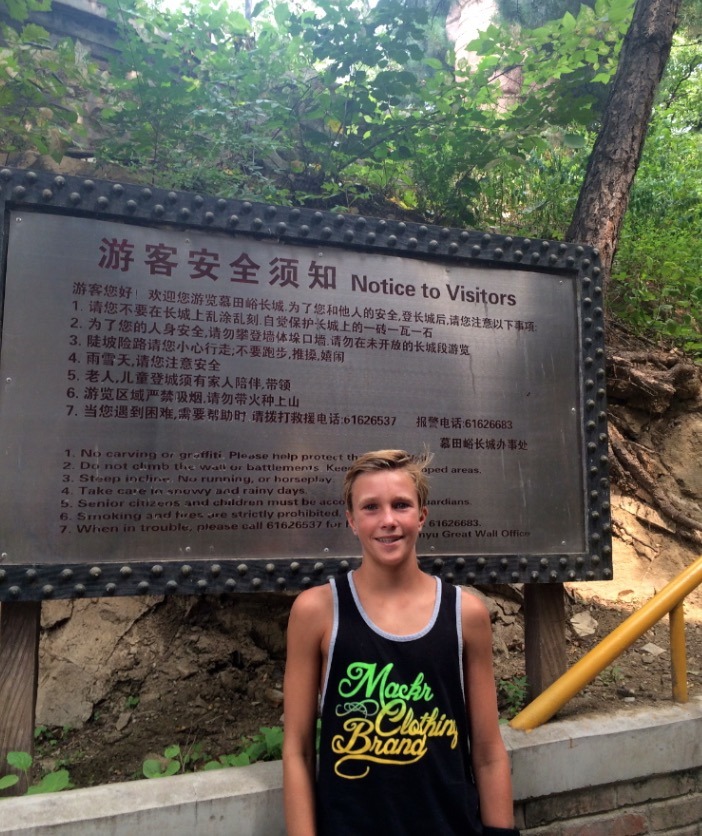 great wall of china beijing china with kids visit