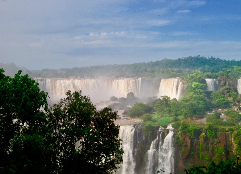 Iguazu Falls in Brazil and Argentina with kids - brazilian side