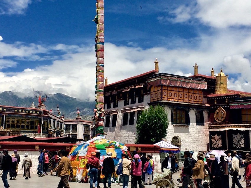 Best Place for Temples - Lhasa Tibet Jokhang temple