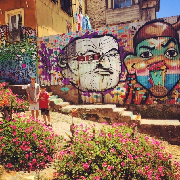 Valparaiso chile with kids