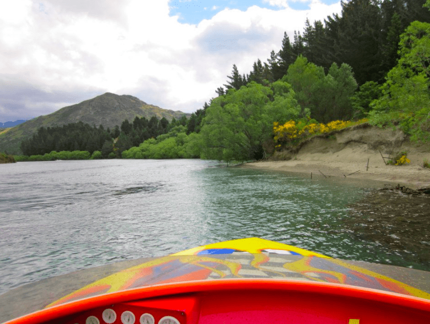 Jetboating in Queenstown with Kids for fun