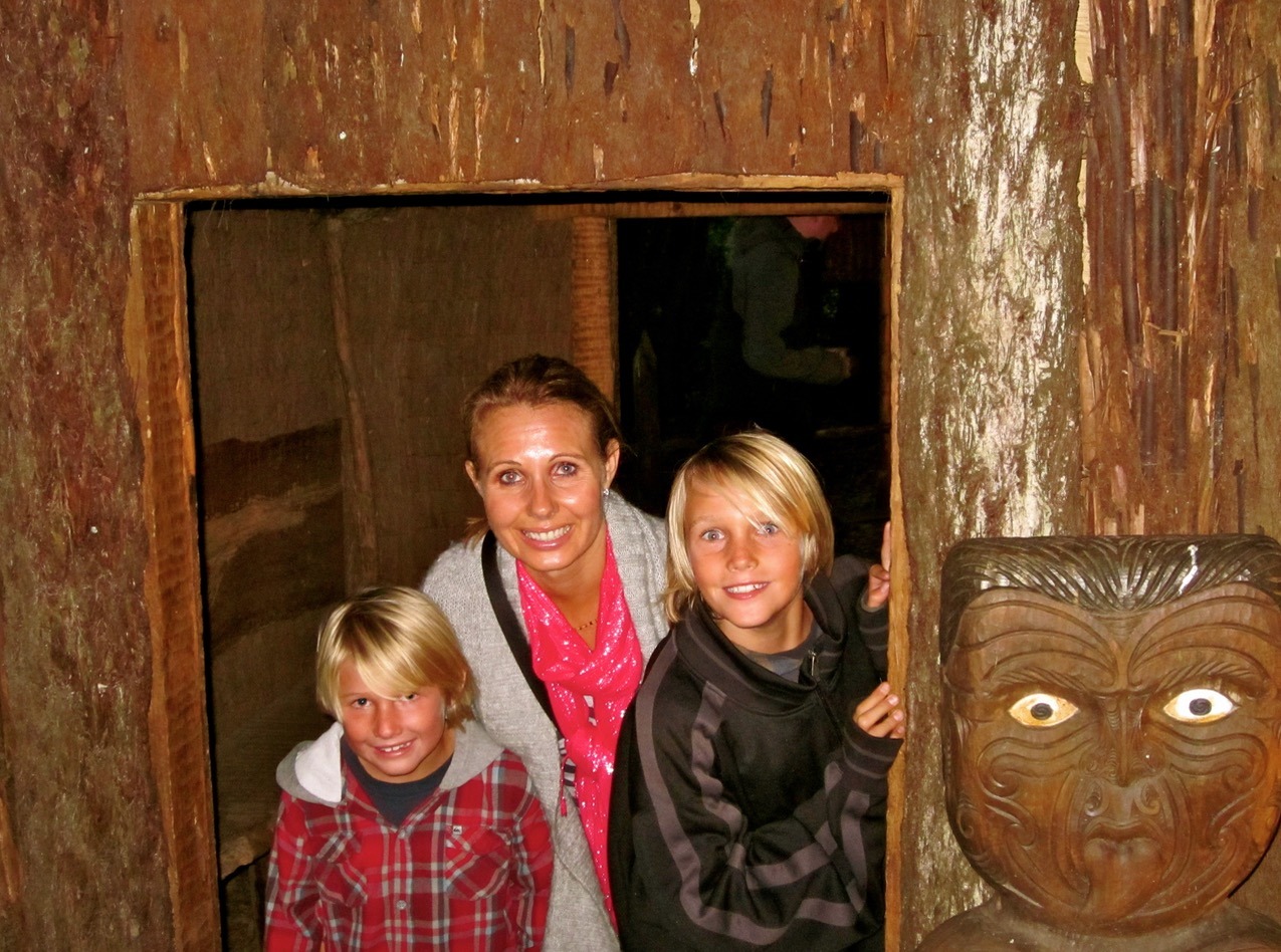 maori village new zealand with kids