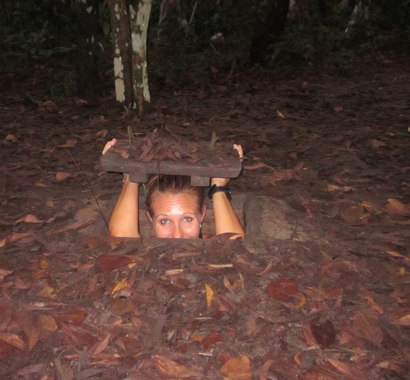  Ho Chi Minh (Saigon as it was formerly known cu chi tunnels were scary