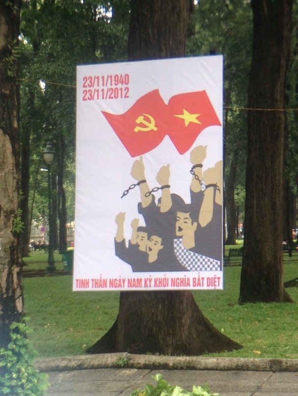 vietnam Ho Chi Minh (Saigon as it was formerly known propaganda