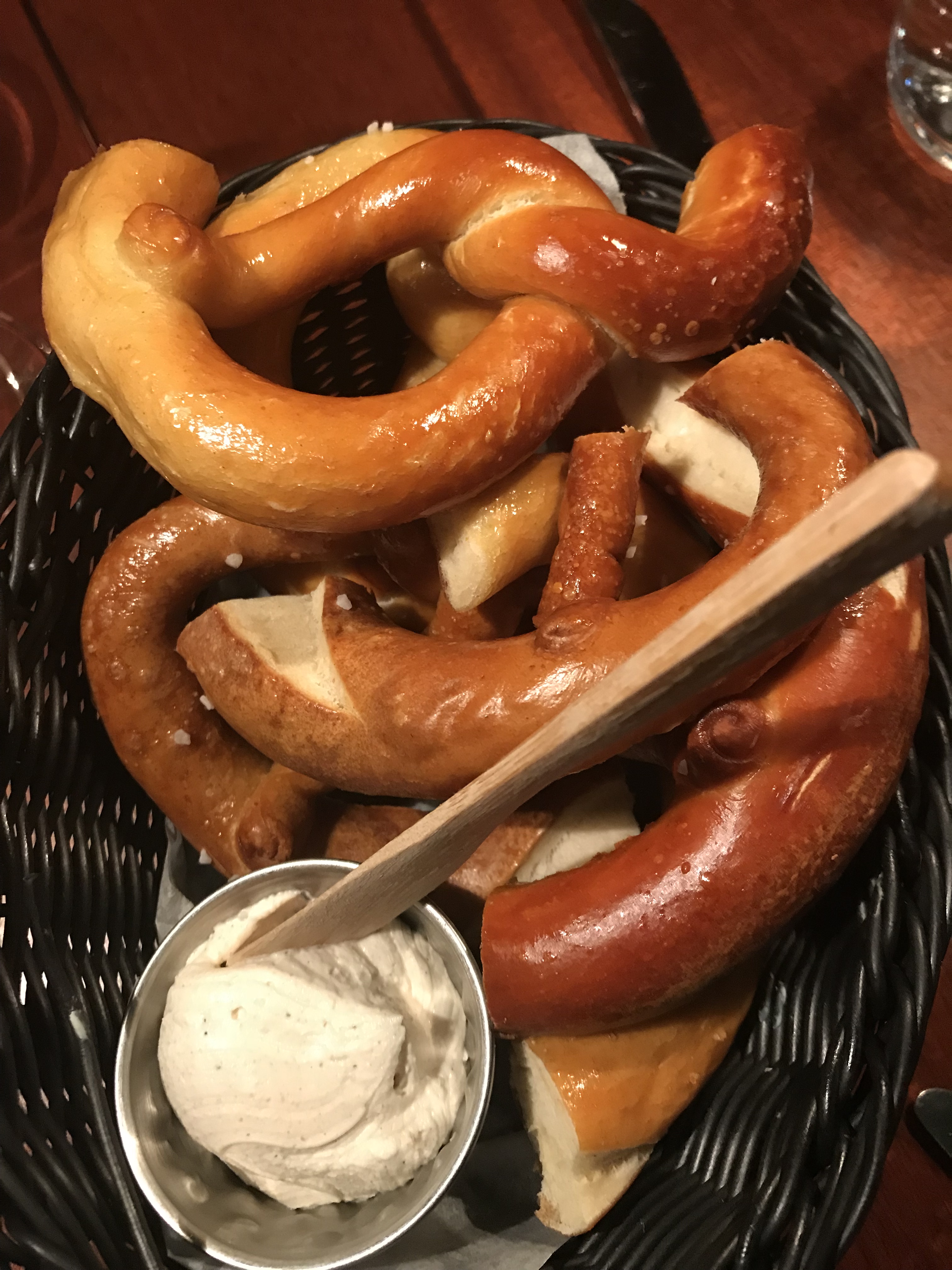 Reykjavik Iceland food pretzels