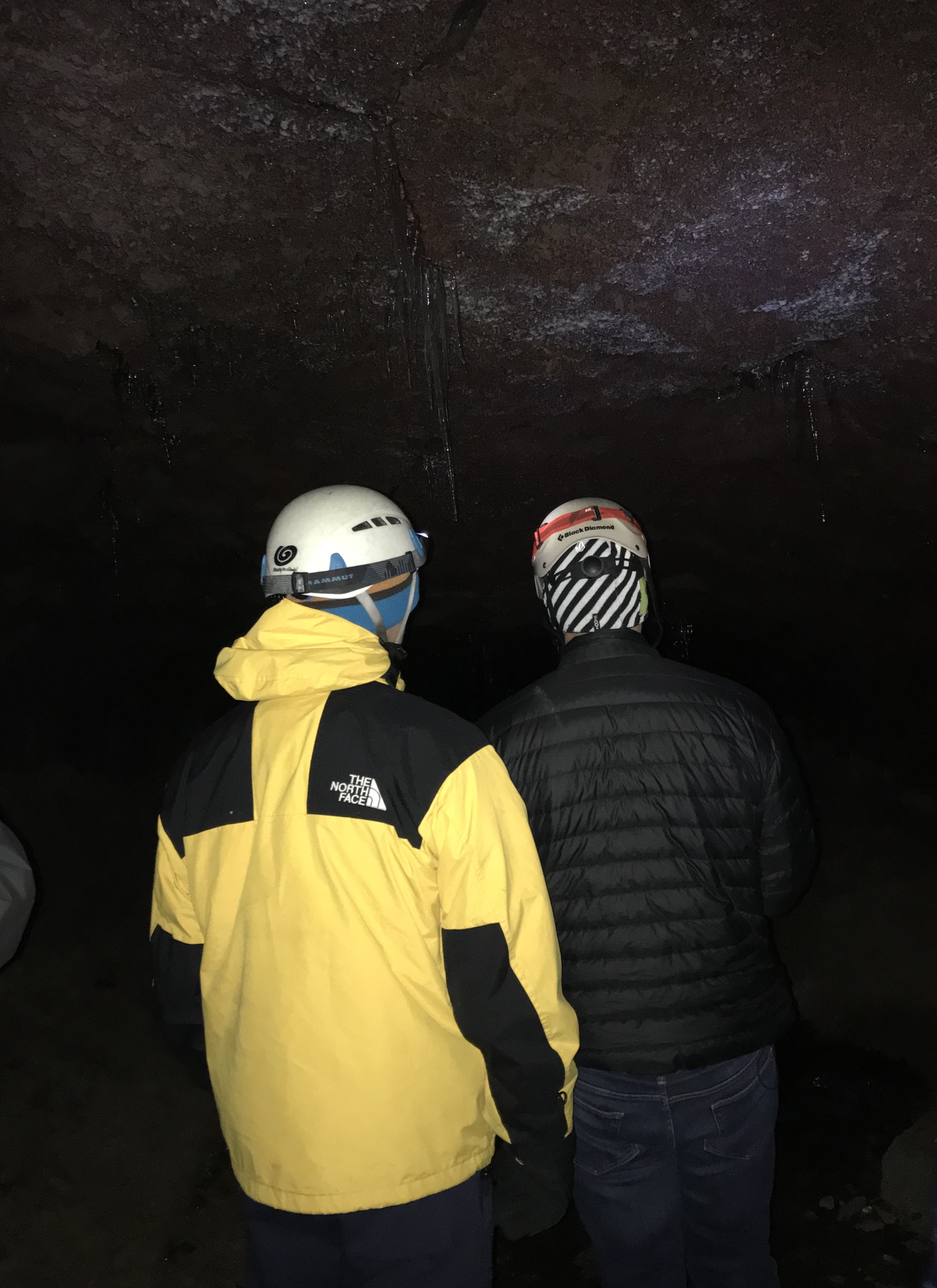 Caving in lava tubes