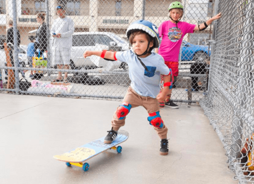 hermosa beach SK8 for the Schools sebastian and julian kuhr