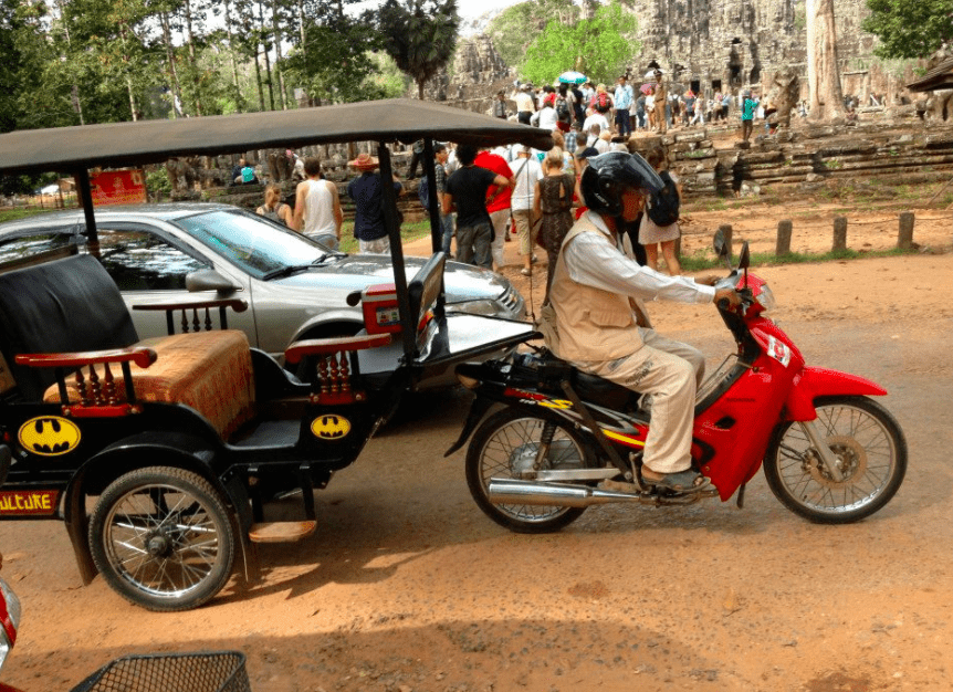 angkor wat cambodia siem reap tuk tuk