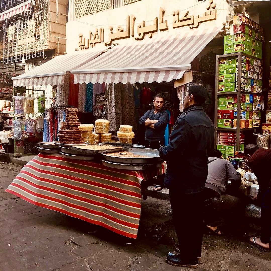 Aish Baladi bread in cairo egypt