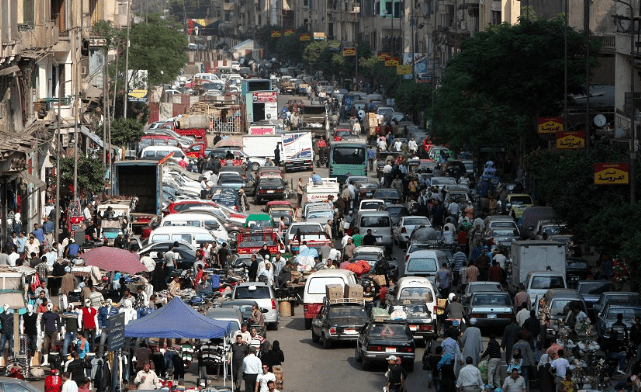 traffic in cairo
