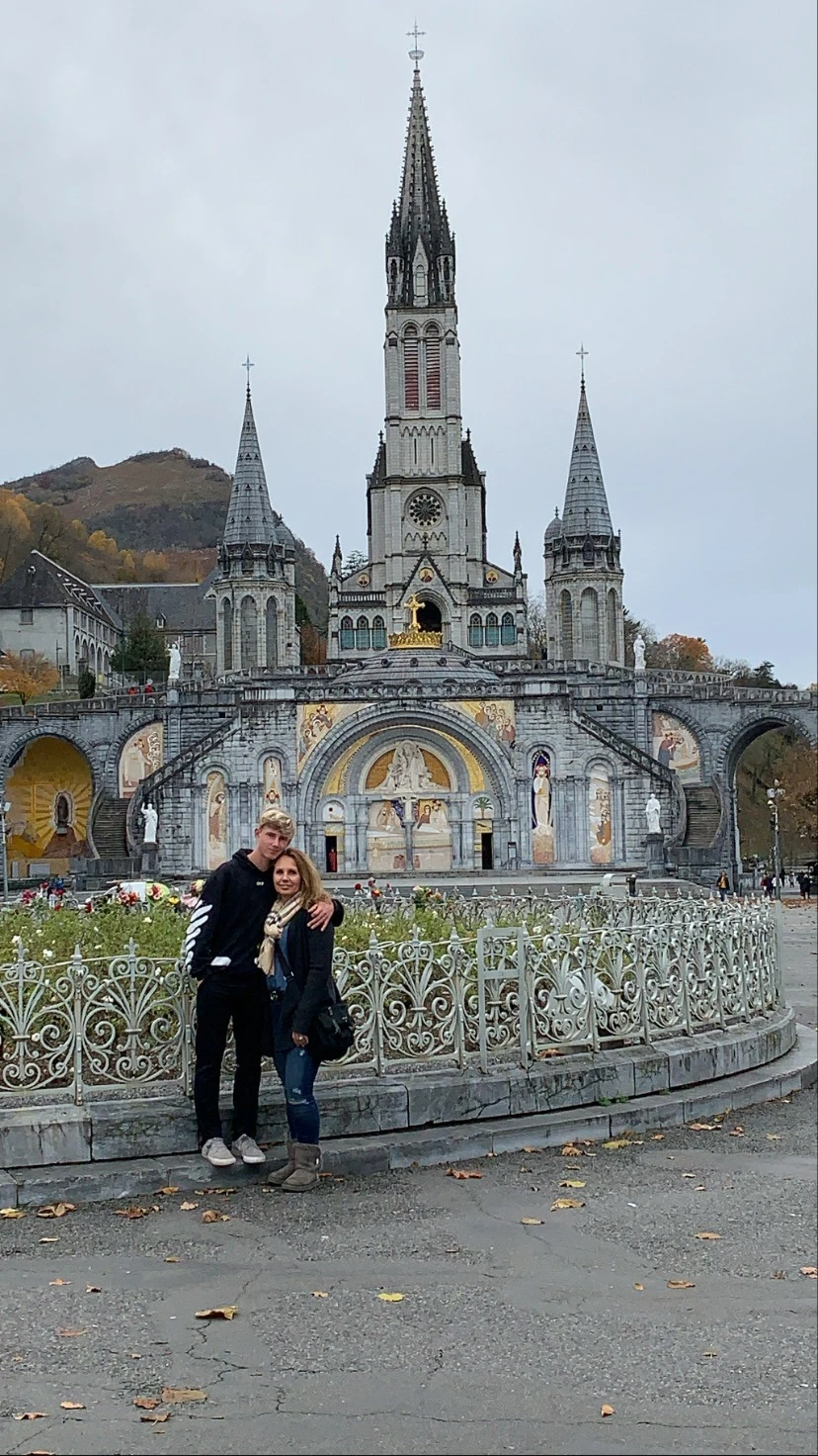 Visiting Lourdes France with kids