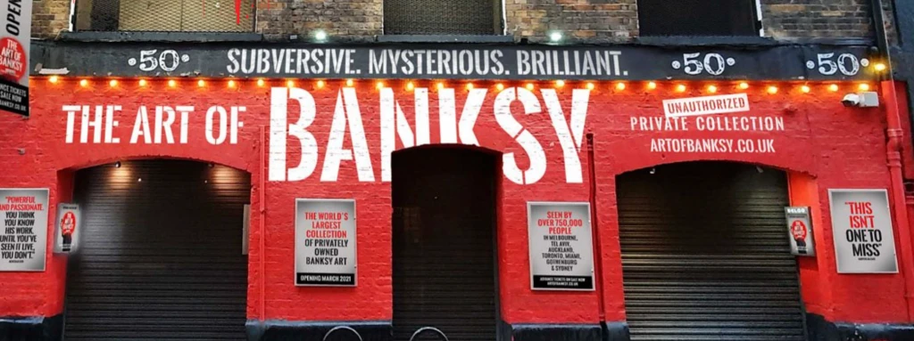 the art of banksy london