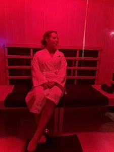 infrared sauna at intomesea