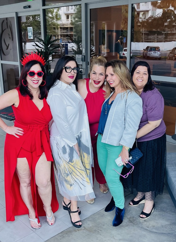 galentine weekend away to south coast plaza in costa mesa