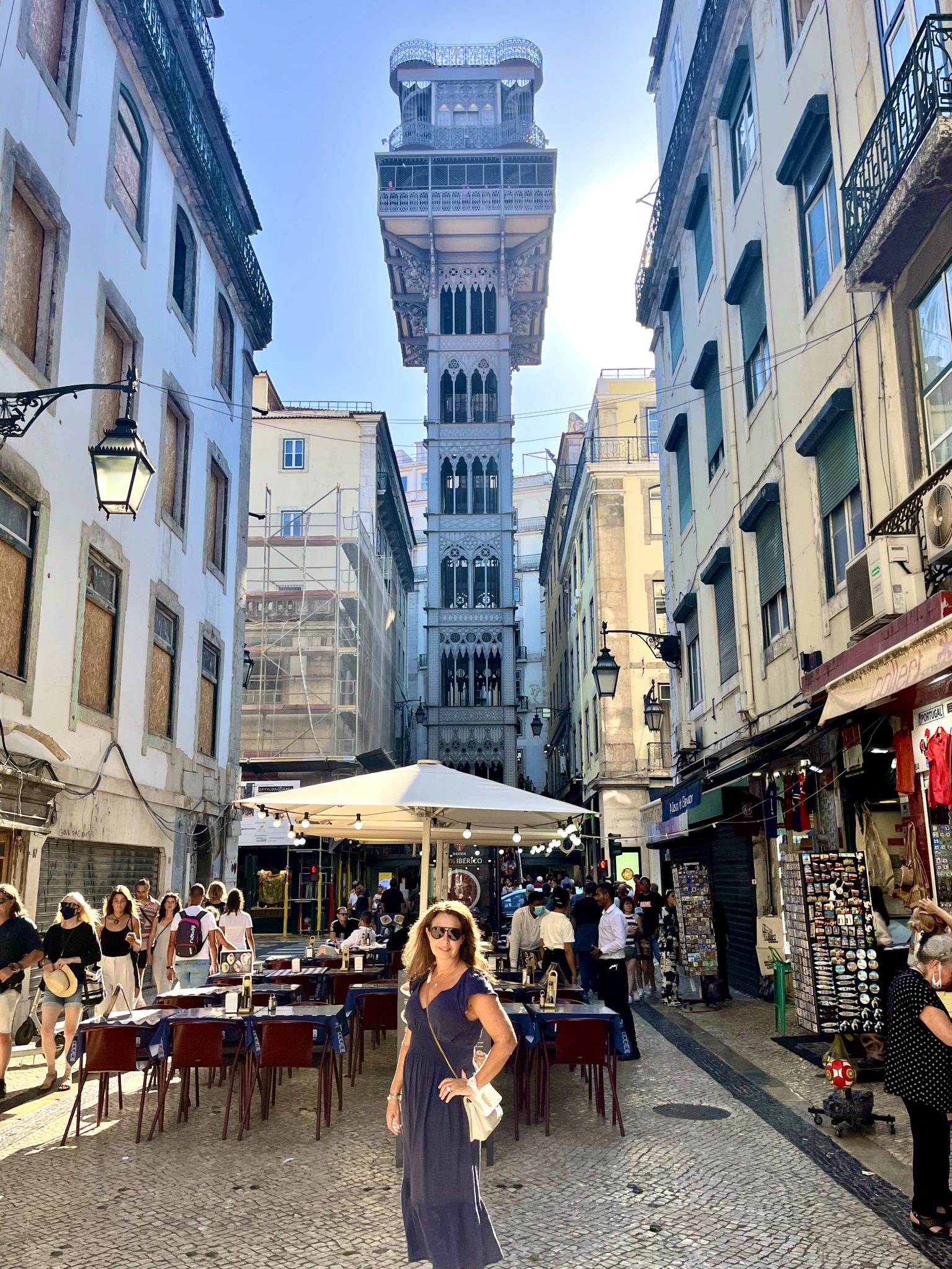 santa justo elevator in losbon