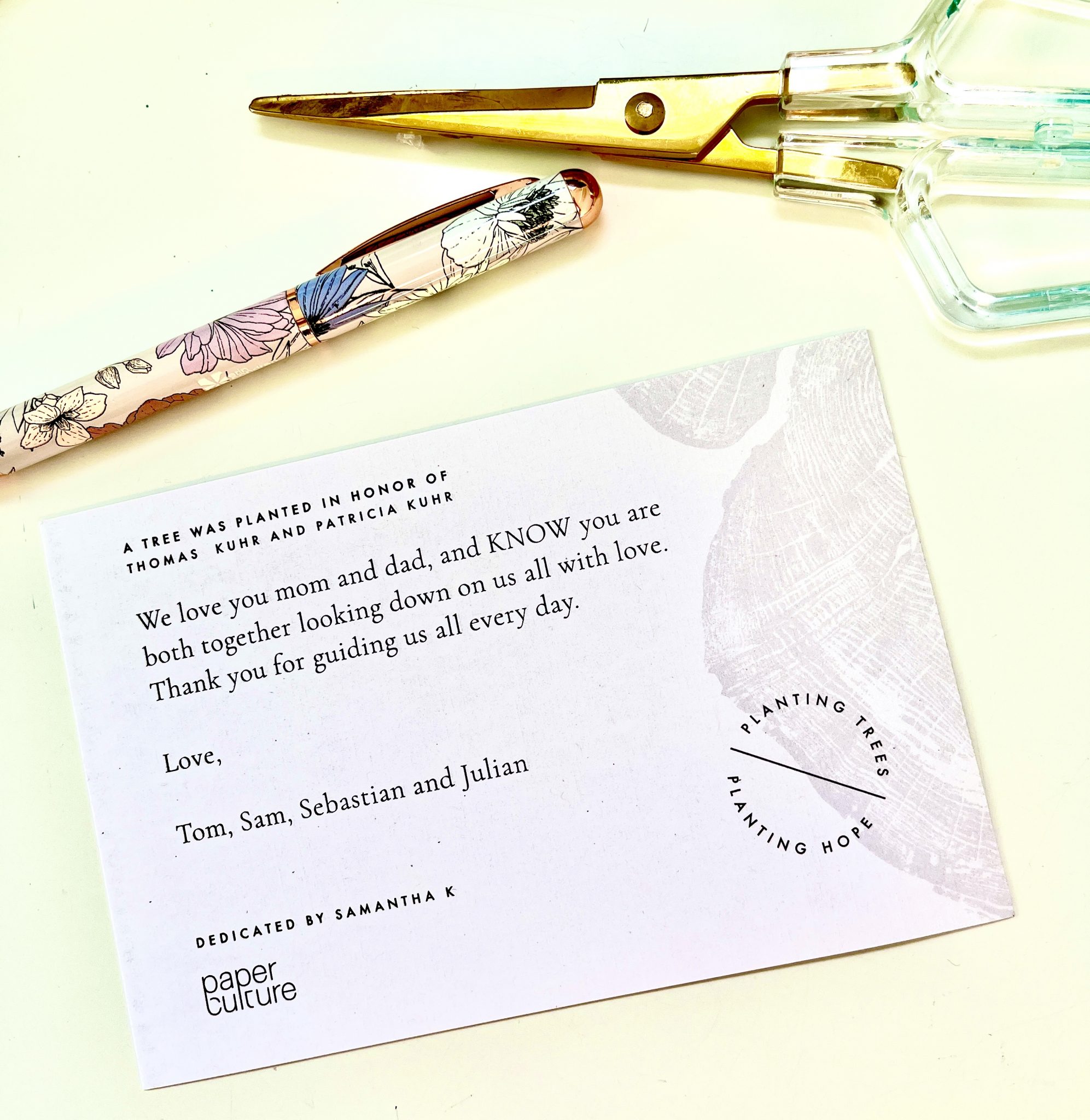 eco-friendly holiday cards by paper culture