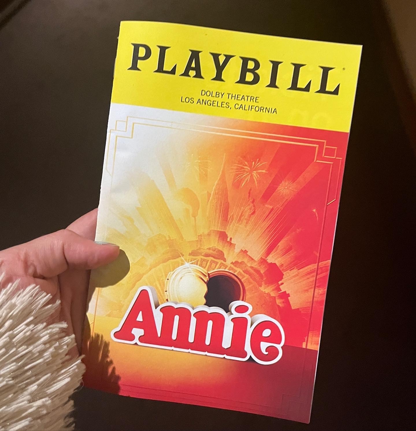 Annie The Musical Broadway in Hollywood • My Travelling Circus