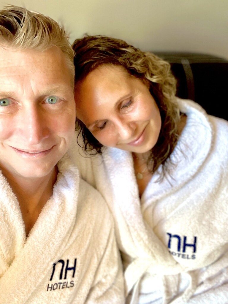 Visit the NH hotel in brugge, belgium and wear the robes