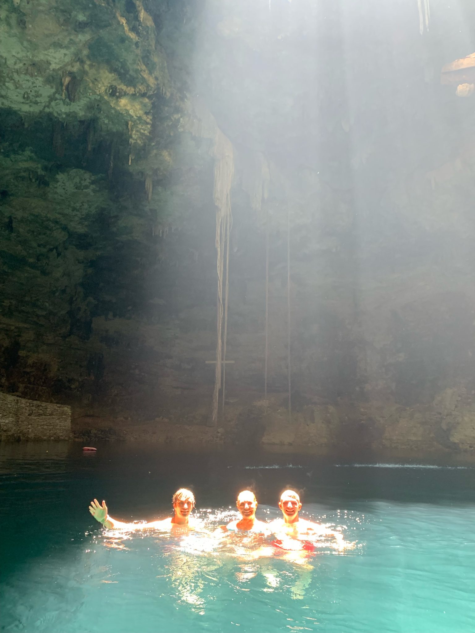 Swimming in a cenote in Mexico can be a truly unique and unforgettable experience. 