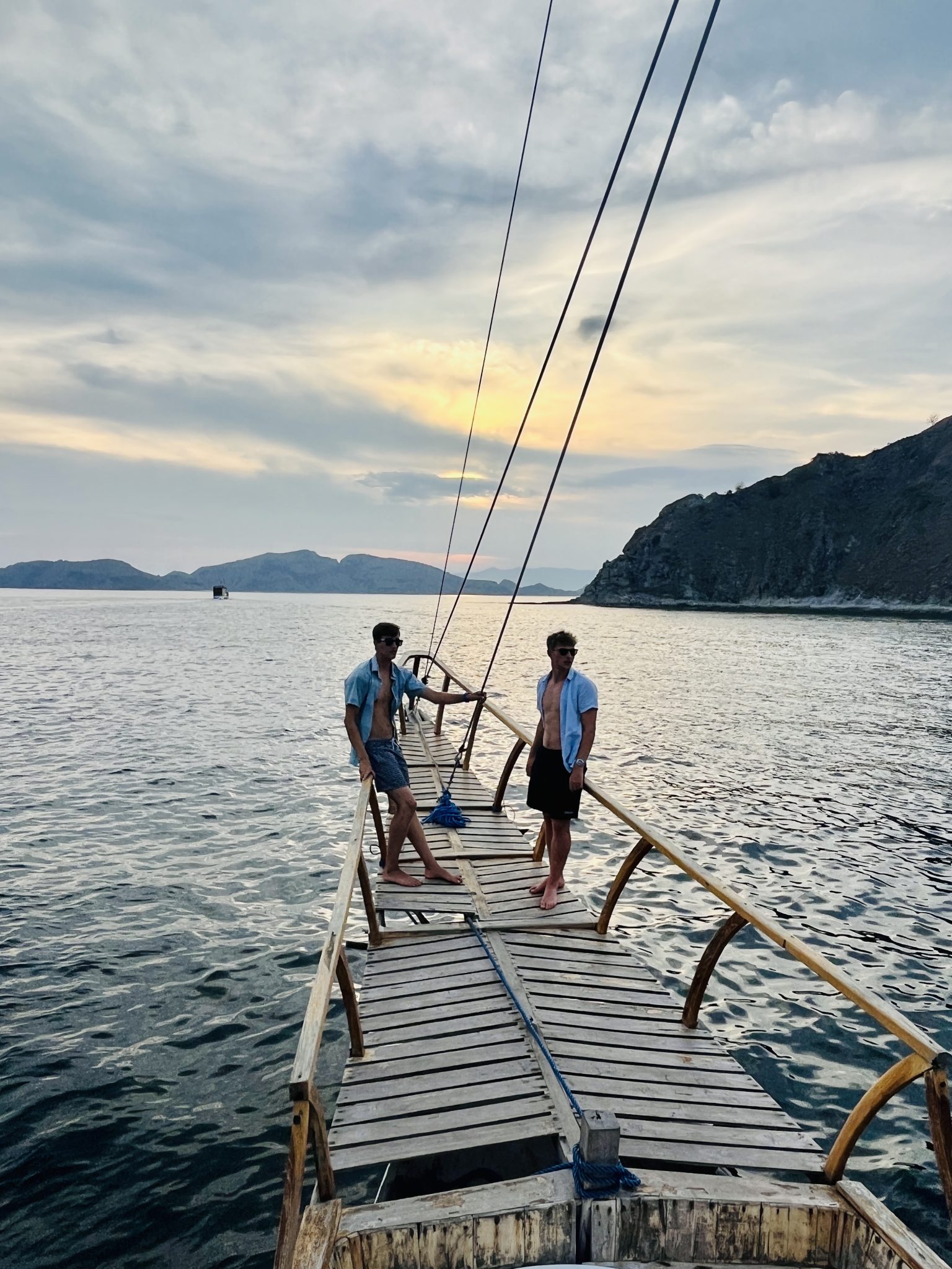 Setting sail on our 3-day Komodo Island Tour 