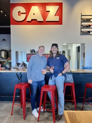 Old Caz beer in Sonoma county is fantastic
