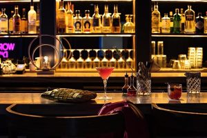 bar at the hotel dena in pasadena