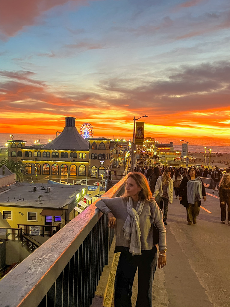 Santa Monica Pier Sunset vibes