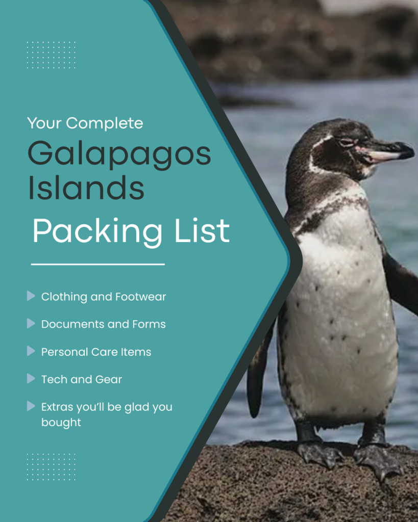 Your Complete Galapagos Islands Packing List • My Travelling Circus