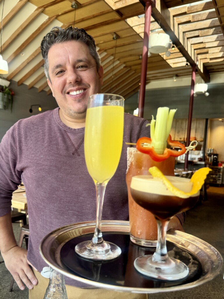 Brunch in Manhattan beach at love and salt is back